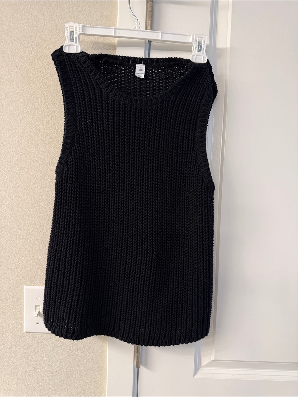 Old Navy Black Knit Tank Top